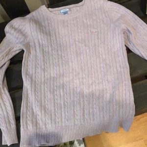 Izod cable knit sweater